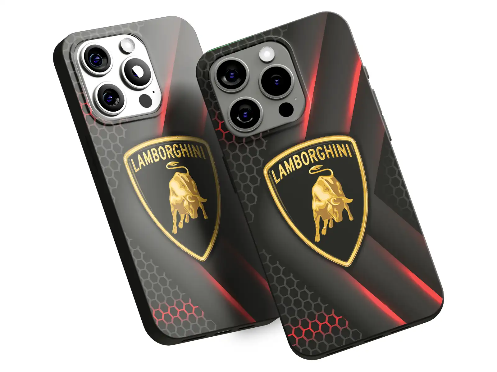 Lamborghini Funda Silicona Smartphone Look Estándar Y Sencillo